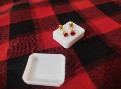 new earrings