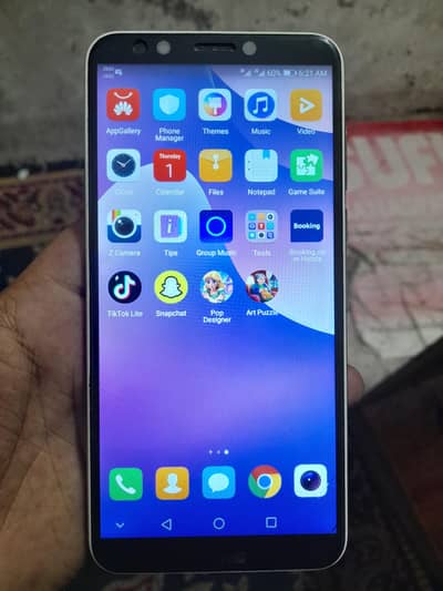 Huawei y7 2018 32gb 3rame finger prent