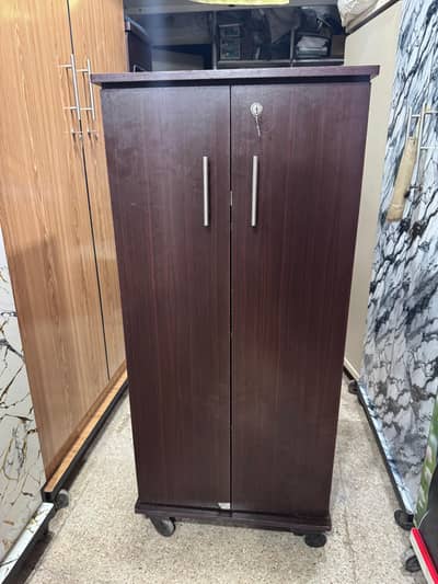 Compact Wooden Storage Cabinet Shoe Rack 2/4