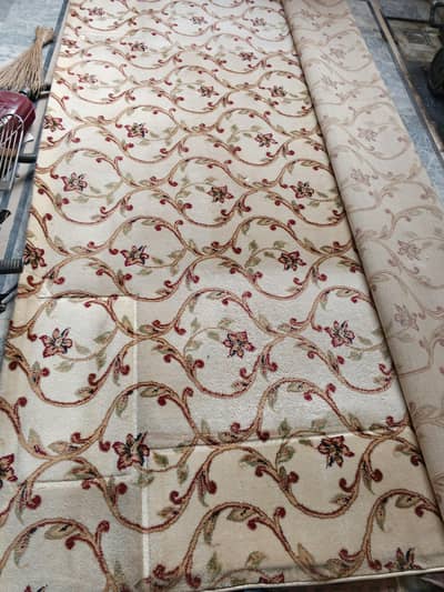 Carpet with underlay
