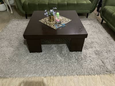 Heavy fur rug