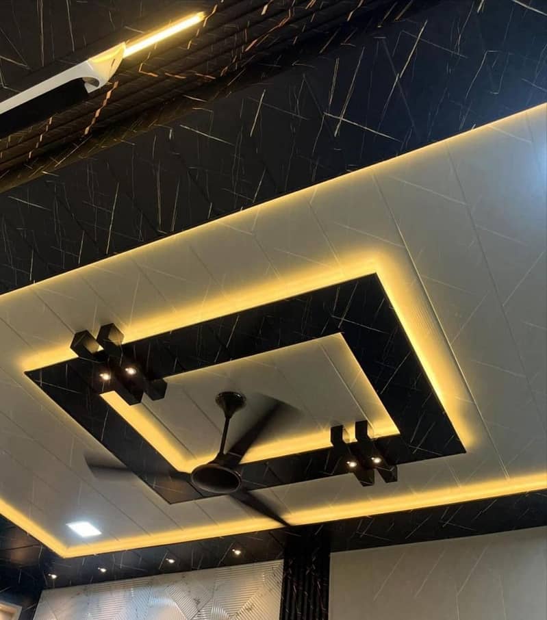 Fancy ceiling-Gypsum ceiling-fancy ceiling-Ceiling design-Ceiling 7
