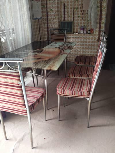 six person dining table for sale