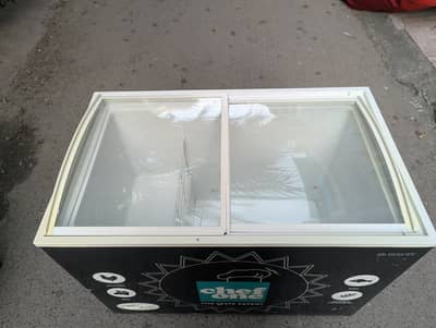 Slindging door deep freezer (0336/7070/370) strong cooling