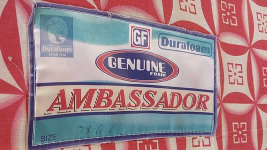 Genuine Duraflex Ambassador Foam Mattress – Double Bed Size