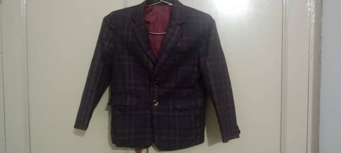 Three piece pent coat