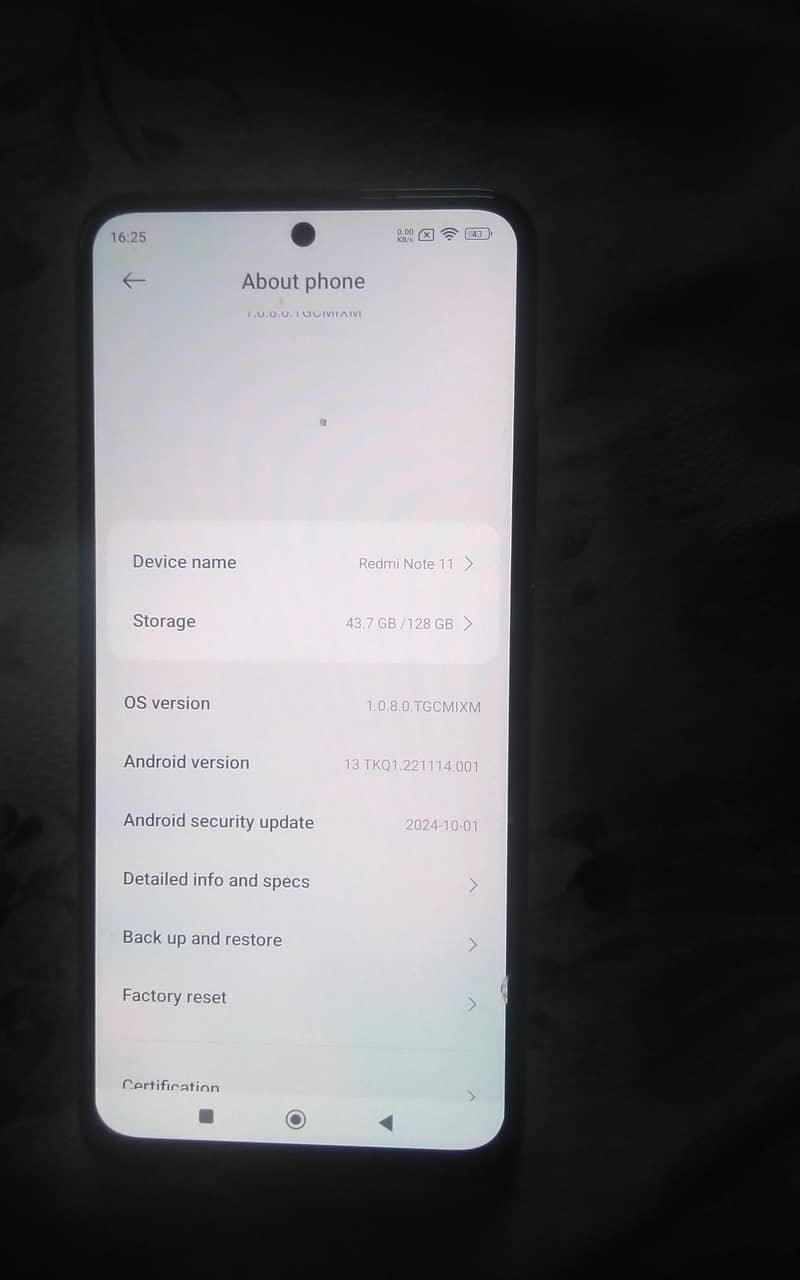 Redmi Note 11 . blue 6