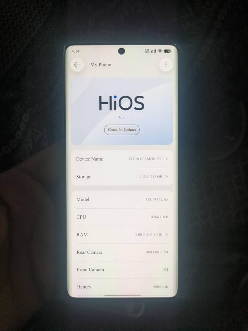 Tecno CAMON 30S 8