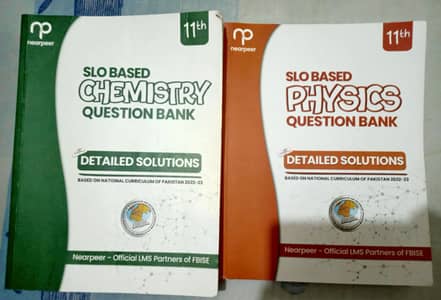 Fbise 11 Nearpeer SLO Physics & Chemistry Books