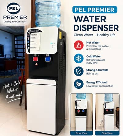 PEL Premier Water Dispenser- Hot & Cold Water