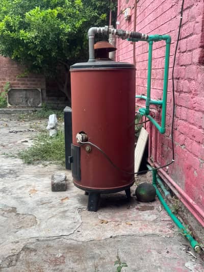 Gas + Electric Geyser very less used