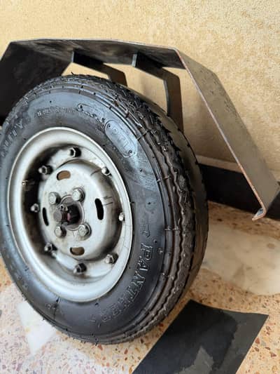Heavy Duty Support Wheels / Balance Tyres for Scooty & Bikes