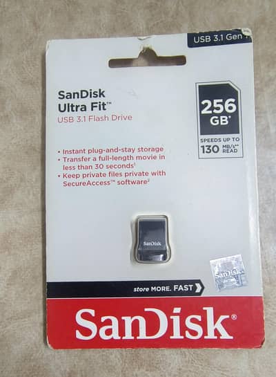 Sandisk Ultra Fit 256gb USB
