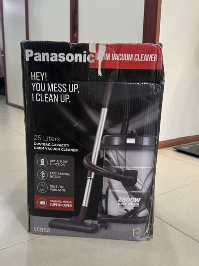 Panasonic Drum Vacuum cleaner (new)