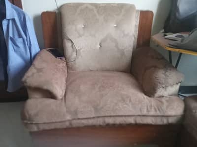 7 seater sofa set used