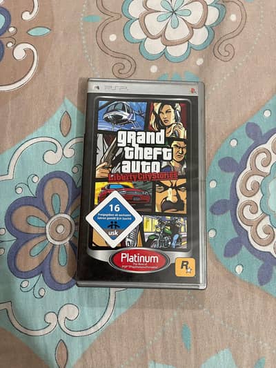 GTA Liberty City Stories for PSP - Original UMD Game Disc
