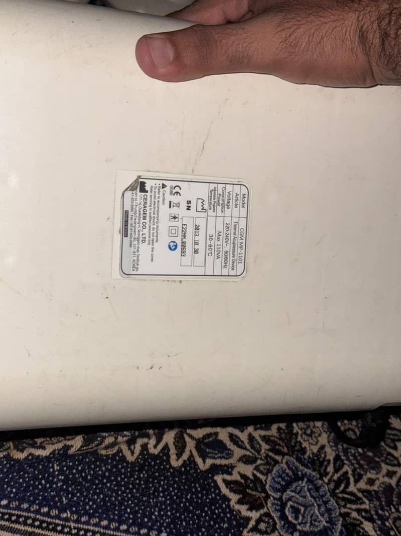 Ceragem thermal machine 2