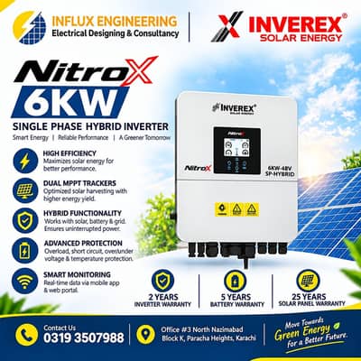 Inverex Nitrox 6kw Hybrid Inverter