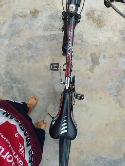 a used bycyle in very good condition