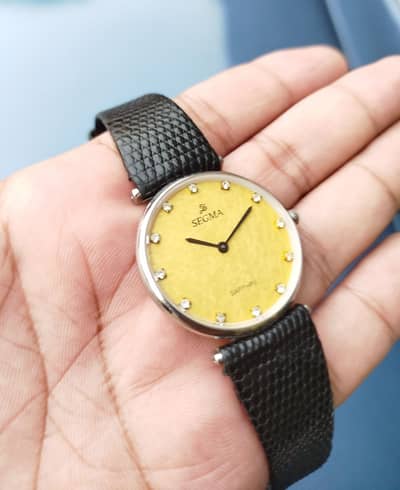 Vintage Elegant Swiss dress watch