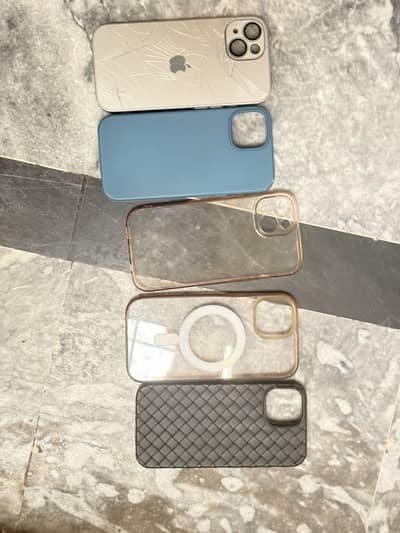 5× iPhone 15 Mobile Covers – Used – Good Condition | Combo Deal