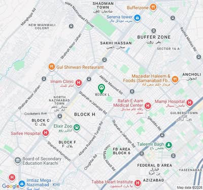 Prime Location Flat For sale Is Readily Available In Prime Location Of North Nazimabad - Block L