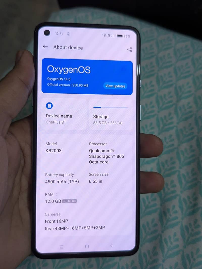 One Plus 8T 5