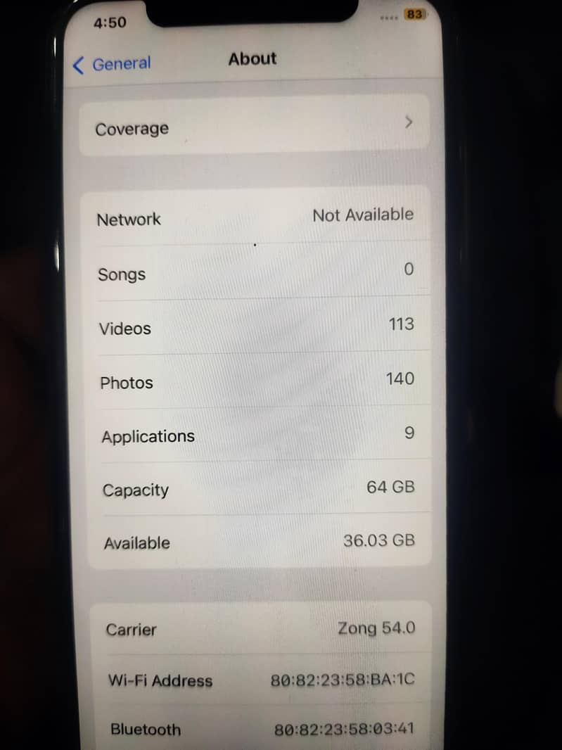 Apple iPhone X 7