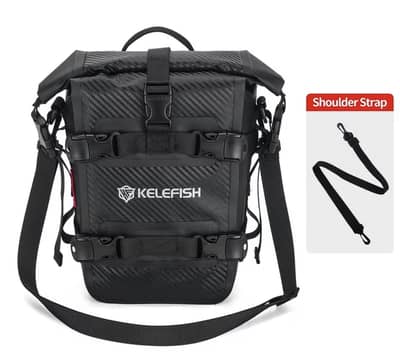 12L Motorcycle Side Bumper Bags Pair | Waterproof Saddle Bags