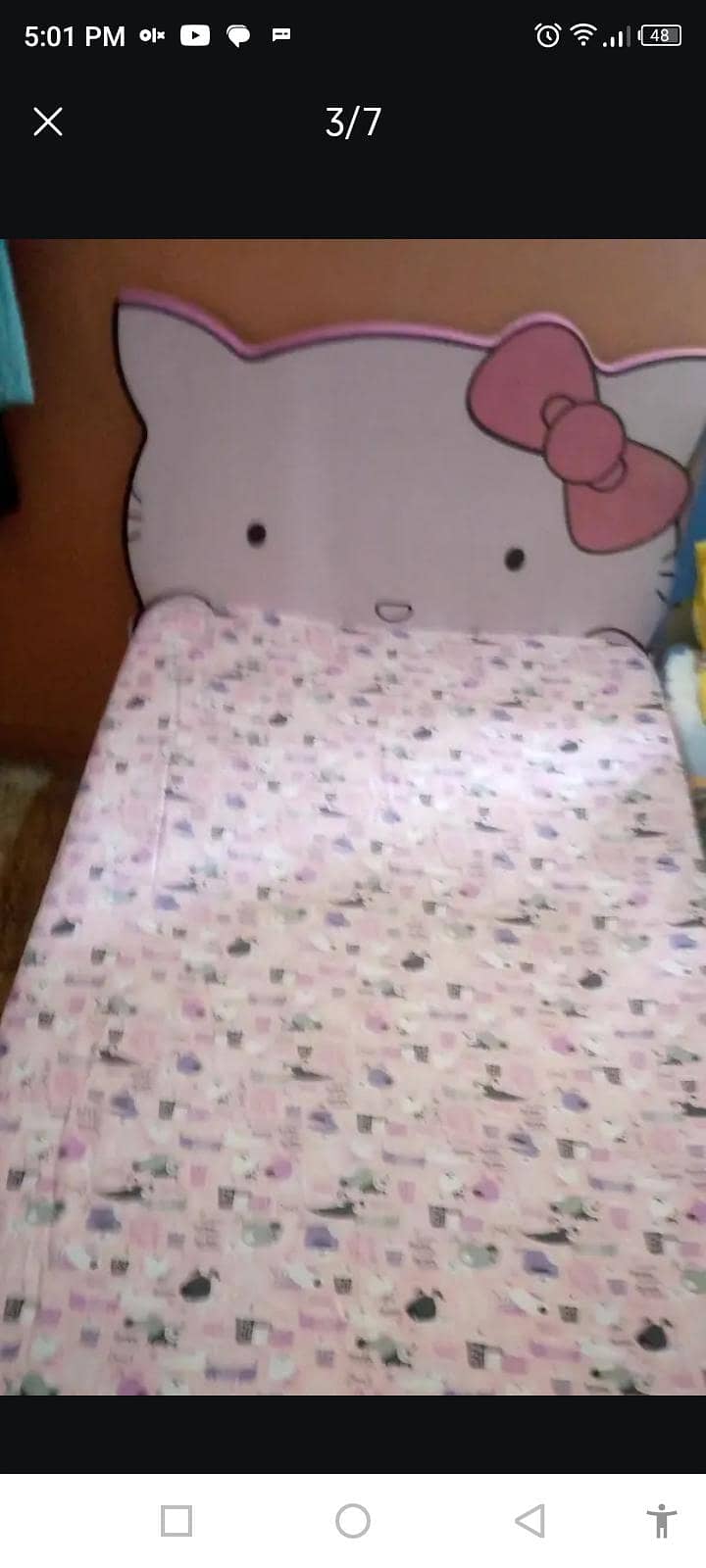 hello kittryrtry theme bed with matters 3