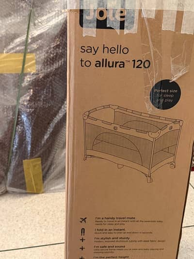 Joie Allura 120 Travel Cot / Playpen for sale.