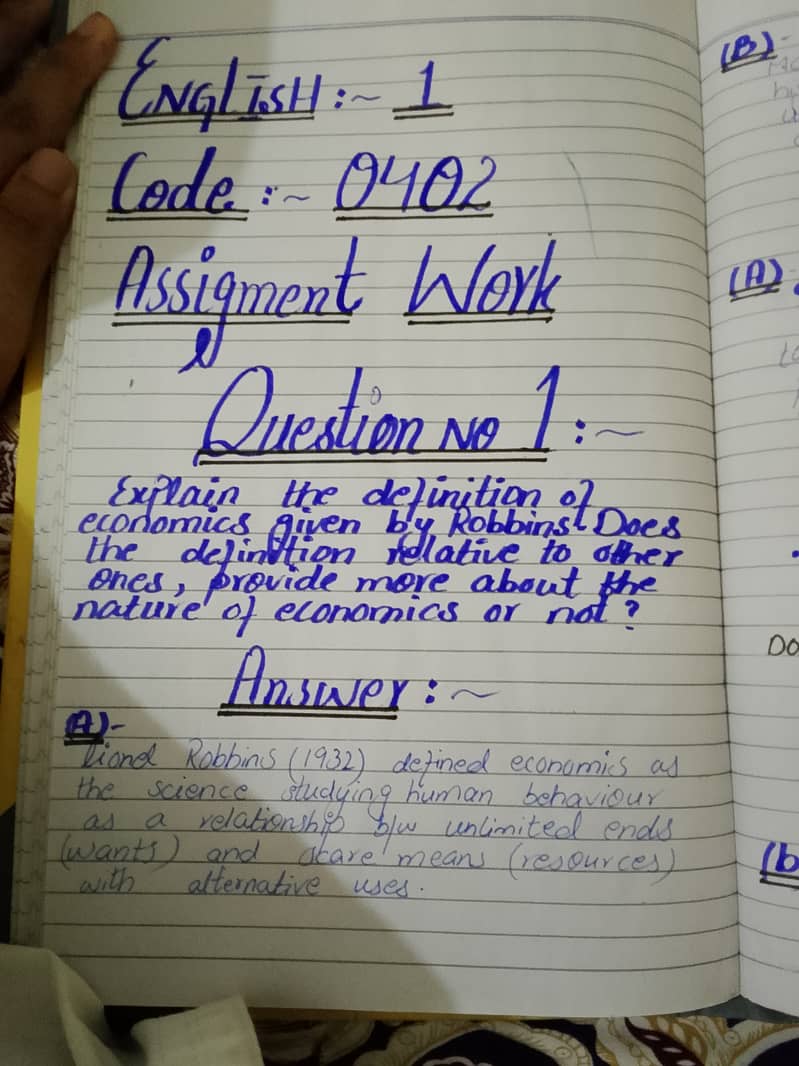 AIOU spring assignment 0
