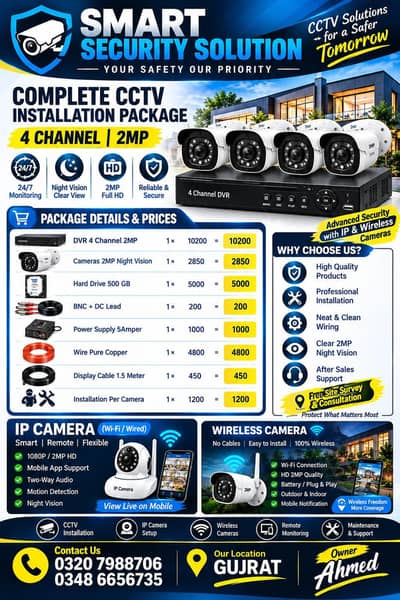 CCTV Cameras | Security Cameras | Hikvision Cameras | Dahua Cameras