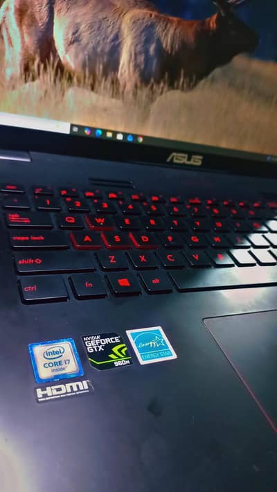 ASUS ROG Gaming Laptop – 17.3" Numpad | Core i7 | GTX 960M