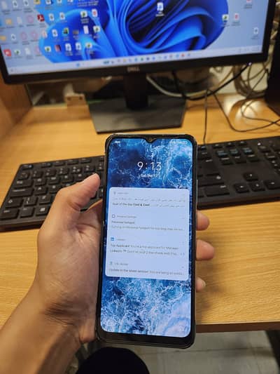 Realme C21 with box