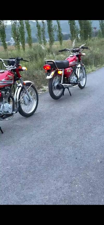 cg 125 2027 model full new 100km driven for sale