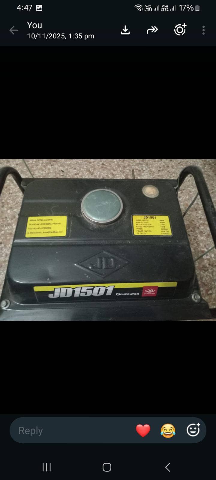 Generator 1