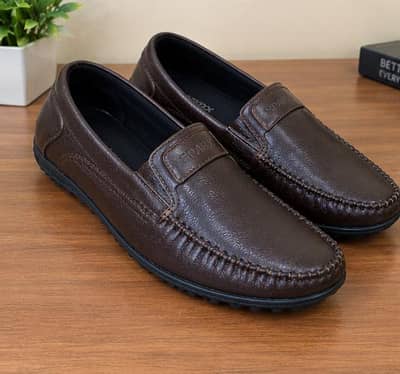 NDURE Brown Loafers – Size 40 – Worn Once – Excellent Condition