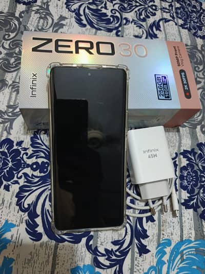 Infinix Zero 30 Complete package.