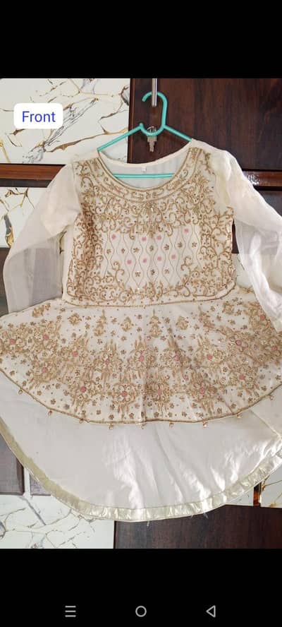 nikkah dress off white
