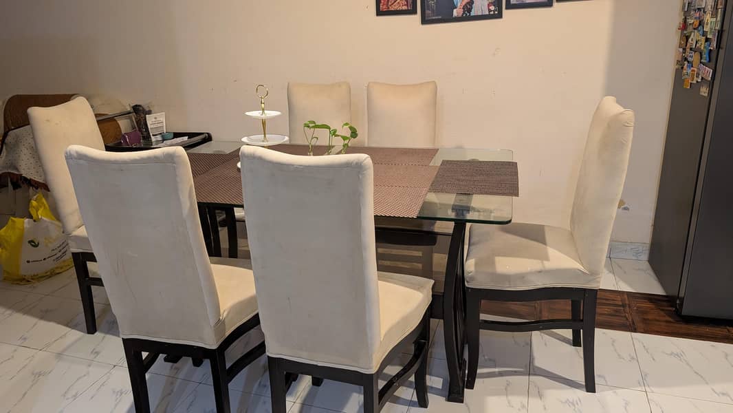6 Seater Dining table. 1