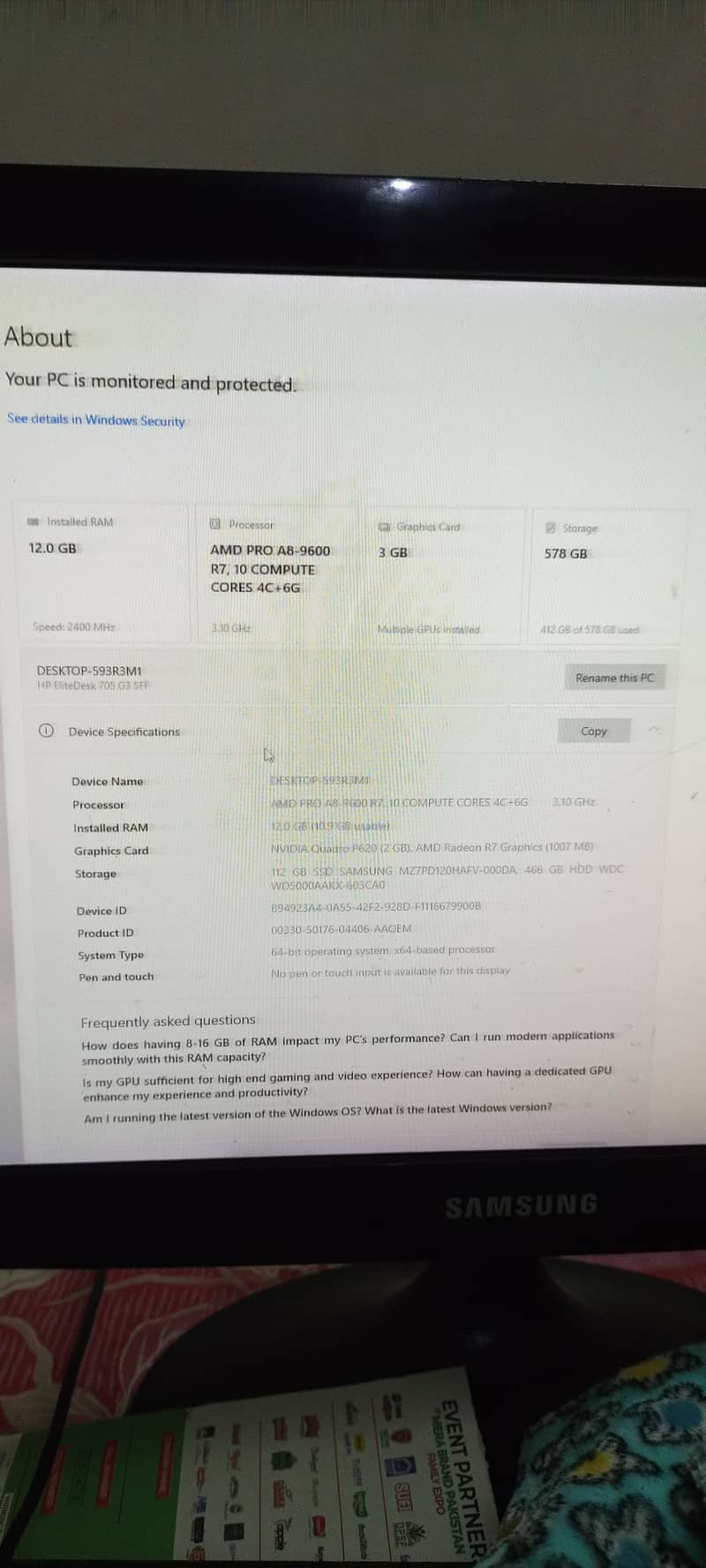HP Gaming Pc 1