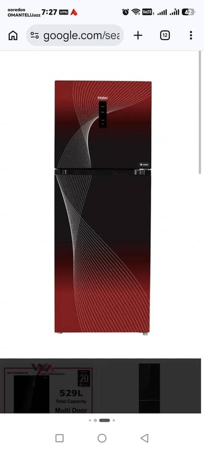 Haier freezer HRF-538TIFRA Digital inverter