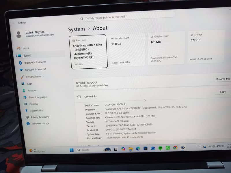 HP Omnibook Ultra Flip 14 | 16GB RAM / 512GB NVMe SSD) 4