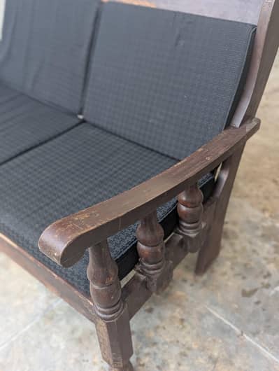 wood sofa 10/08 | old style sofa | full wooden |
