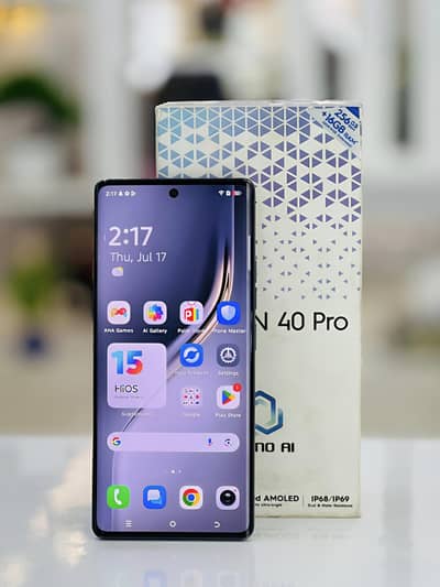 Tecno CAMON 40 PRO 16GB RAM & 256GB ROM