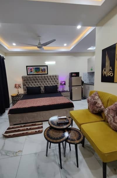 Per Day One Bed Fully Furnished Apartment Available in Islamabad