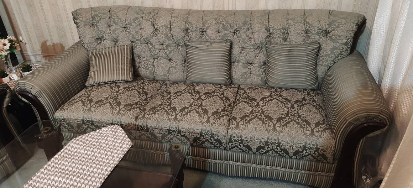 sofa set/7 seater sofa set /Dewan/centre table/elegant 1