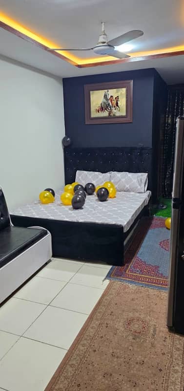 Per Day One Bed Fully Furnished Apartment Available in Islamabad