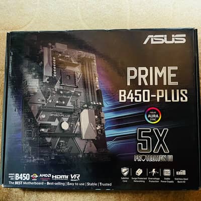 ASUS Prime B-450 Plus Motherboard AM4 Socket